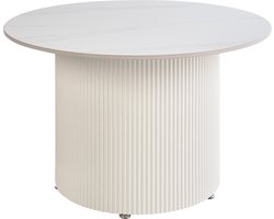 LEONA - Salontafel - Lichtbeige - Gesinterde steen