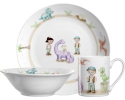 Leonardo Bambini Avventura Kinderserviesset 3-Delig Dino