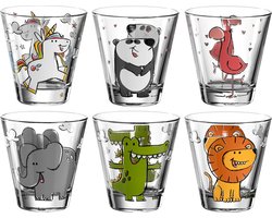 Leonardo BAMBINI Kinderglazen assorti - set/6