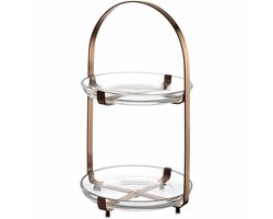 Leonardo CUCINA Etagère 2delig koper