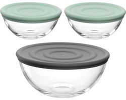 Leonardo CUCINA Schalen/Deksels set 6delig