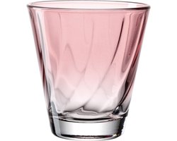 Leonardo Drinkglas 215ml red TWIST - SET/4