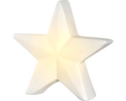 Leonardo LED porseleinen sterkandelaar (19cm)