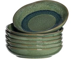 Leonardo MATERA Schaal 21cm groen - set/6