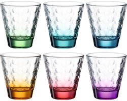Leonardo OPTIC glazen assorti 215ml - set/6