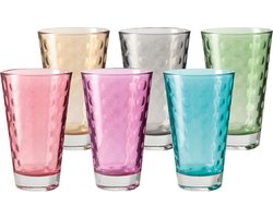 Leonardo Optic Longdrinkglas - set van 6 kleuren
