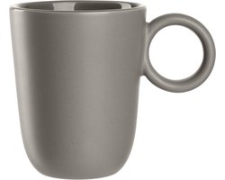 Leonardo Roma beker 400ml taupe - set/6