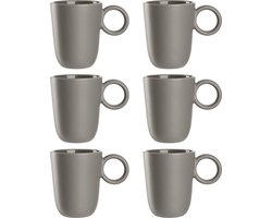 Leonardo ROMA mok 400ml taupe - set/6