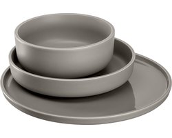 Leonardo Roma serviesset 12 delig taupe