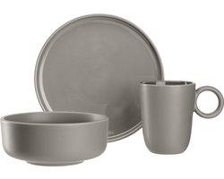 Leonardo Roma serviesset 6 delig taupe