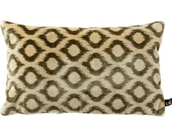 LEONARDO | Sierkussen 30x50 cm | Military Olive | Groen | Multicolor | Hoii | met duurzame kussenvulling