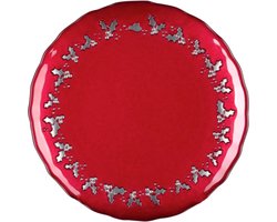 Leonardo Stella bord Ilex 20.3 cm rood