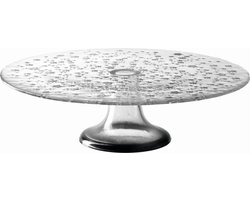 Leonardo Stella onderbord 32 cm zilver