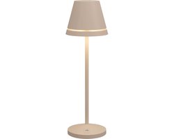 Leonardo | Tafellamp VENEZIA | Zand | Oplaadbare | Indoor | Outdoor
