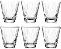Leonardo TWIST Drinkglas 215ml transparant - set/6