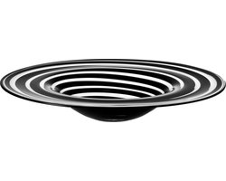 Leonardo Twist Schaal Zwart - Ø46 cm