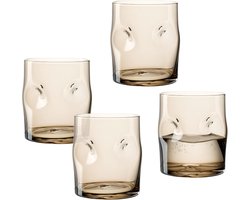Leonardo VESUVIO Drinkglas 300ml bruin - set/4