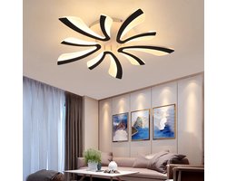 Leonova® - plafondlamp - plafonniere - led lamp plafond - 70x70x9 cm - LED verlichting - warme kleur - dimbaar - 110V t/m 240V