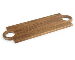 Leopold Vienna - Borrelplank lang Oviedo acacia - met handgrepen