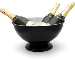 Leopold Vienna - Champagneschaal & champagnekoeler Classic II zwart