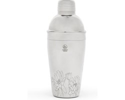 Leopold Vienna - Cocktail shaker 500ml RVS Flowers