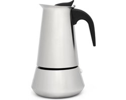Leopold Vienna - Espressomaker Trevi 6-kops Mat RVS