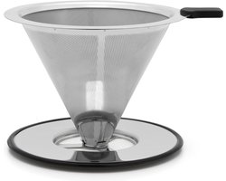 Leopold Vienna - Koffiefilterhouder Salento RVS herbruikbaar