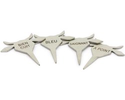 Leopold Vienna Meatmarkers - Set van 4