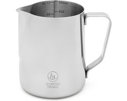 Leopold Vienna - Melkopschuimer kan Salento 350ml RVS