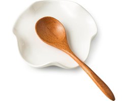 lepelhouder - keukengerei houder - Multifunctionele lepelhouder - Bestekhouder - Keukenlepelhouder - Theelepelhouder - 14*14*3 cm - Wit - Keramiek