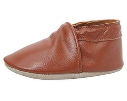 Leren Babyslofjes 0-24 Maanden - Schattige Cartoon Design