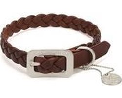 Leren halsband