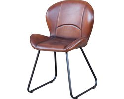 Leren stoel Alessandro