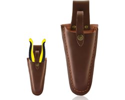 Leren Tas voor Tuingereedschap, Ideaal voor Scharen, Snoeischaren en Tuinaccessoires, Handig en Duurzaam voor Tuinliefhebbers