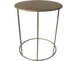 Lesli - Living - Bijzettafel - Emma - 40x54,5 - cm - goudkleurig