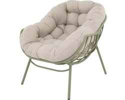 Lesli Living - Bistrostoel Cozy - Beige - 97x101x93cm