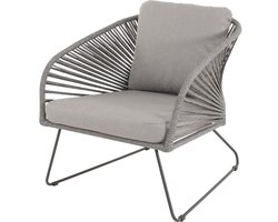 Lesli Living - Bistrostoel Izumi - Grijs - 71x79x73cm