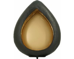 Lesli - Living - Kaarsenstandaard - druppelvormig - op - standaard - 23x11x41 - cm