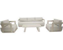 Lesli Living - Loungebank Makai - Beige - 229x86,5x62,5cm