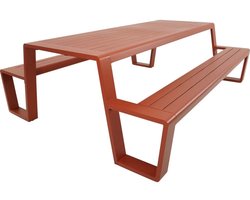 Lesli Living - Picknickset Estilo - Rood - 220x183x74cm