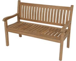 Lesli Living Teakbank met gebogen rug 150 cm