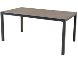 Lesli Living - Tuintafel Lagos - Grijs - 160x90cm