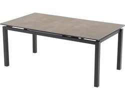 Lesli Living - Tuintafel Lagos - Grijs - 180/240x100cm