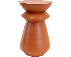 Lesli Living - Tuintafel Louis - Oranje - Ø34x51,5cm