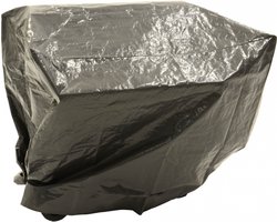 Lesliliving Barbecue beschermhoes - 120 x 60 x 100 cm - Grijs