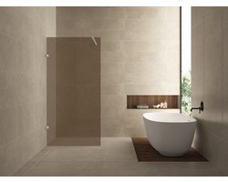 Less glasplaat 800 x 2000 x 8 mm nano vintage brons glas