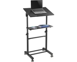Lessenaar lectern - presentatie meubel - verrijdbaar - hoogte verstelbaar