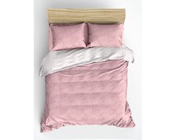 L'Essentiel Maison Cotton Box - Dekbedovertrek - Roze - 200x200