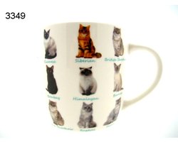 Lesser & Pavey Mok katten - 300 ml - Leonardo Collection - porselein