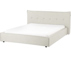 LESTRE - Waterbed - Gebroken wit - 160 x 200 cm - Linnen